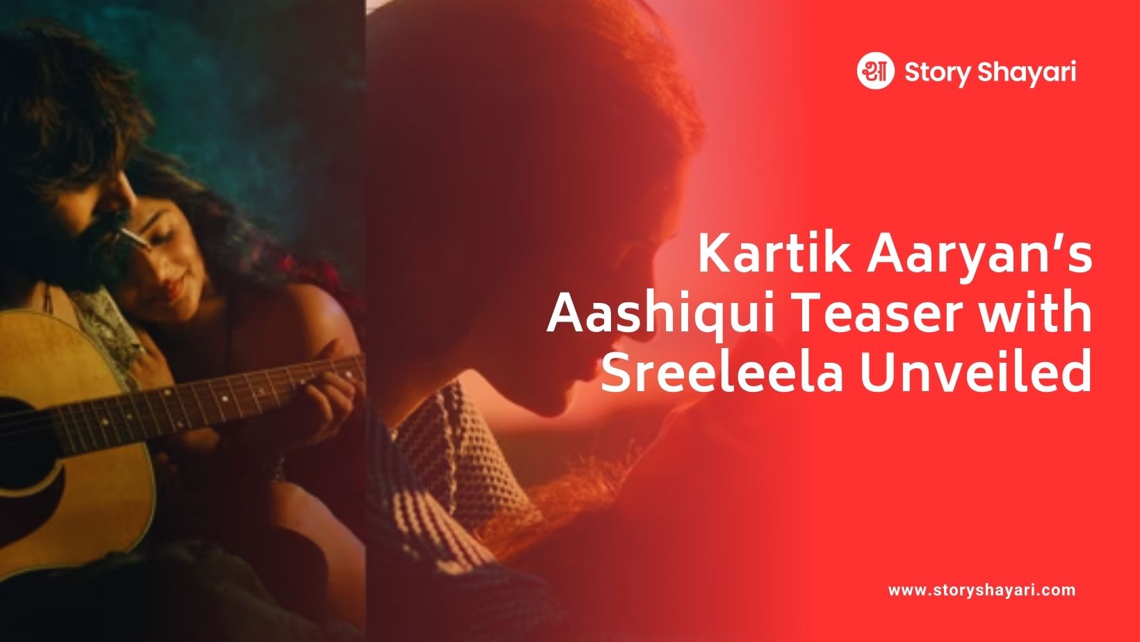 Kartik Aaryan Goes Intense for Aashiqui with Sreeleela in Anurag Basu’s Film Teaser